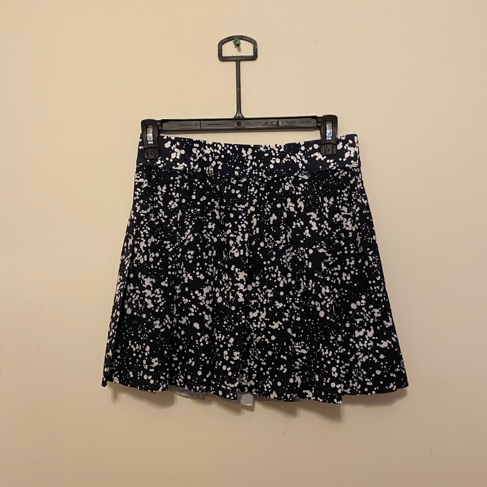 Black and White Women's Tennis Skirt
